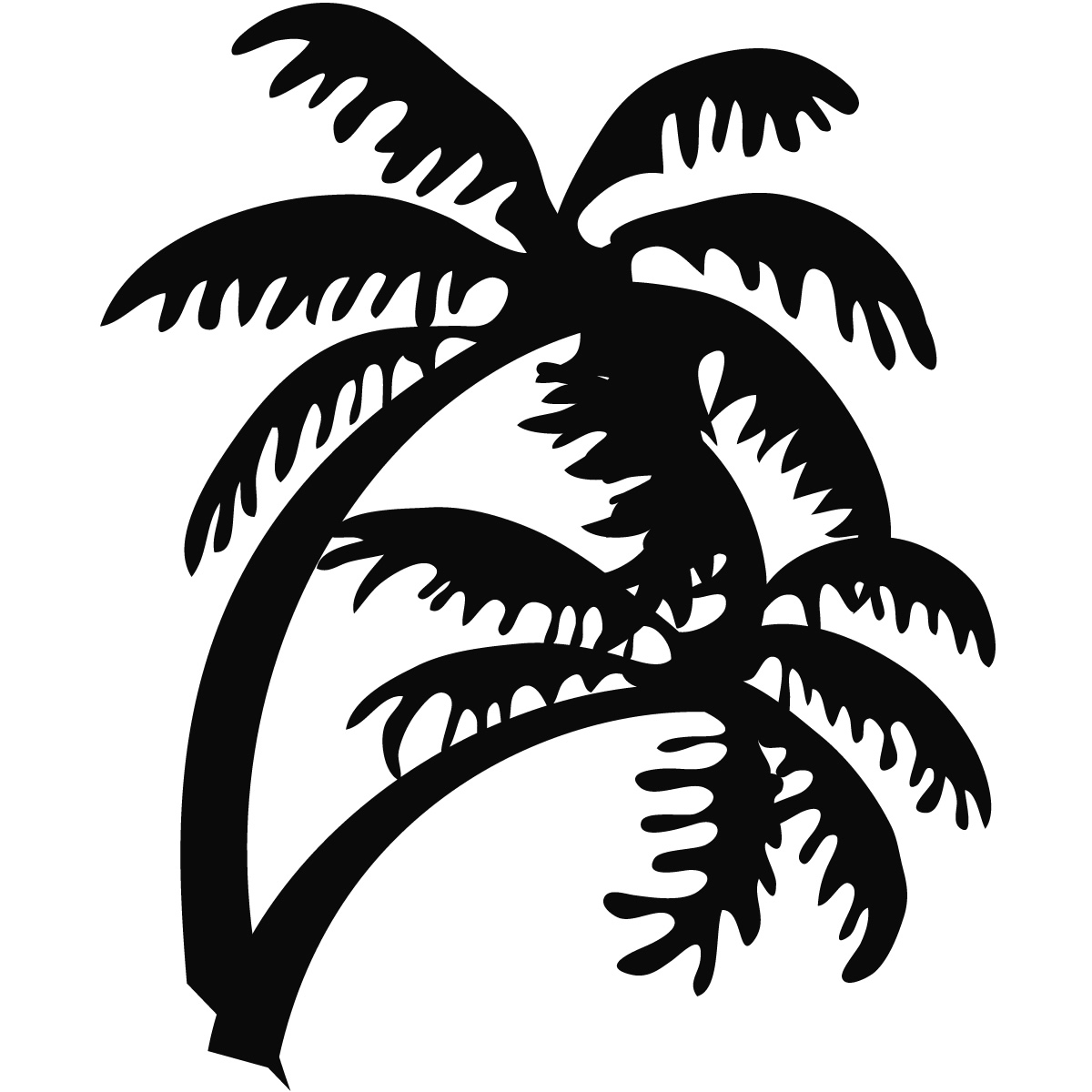 Cartoon Palm Tree Clip Art - Clipart library