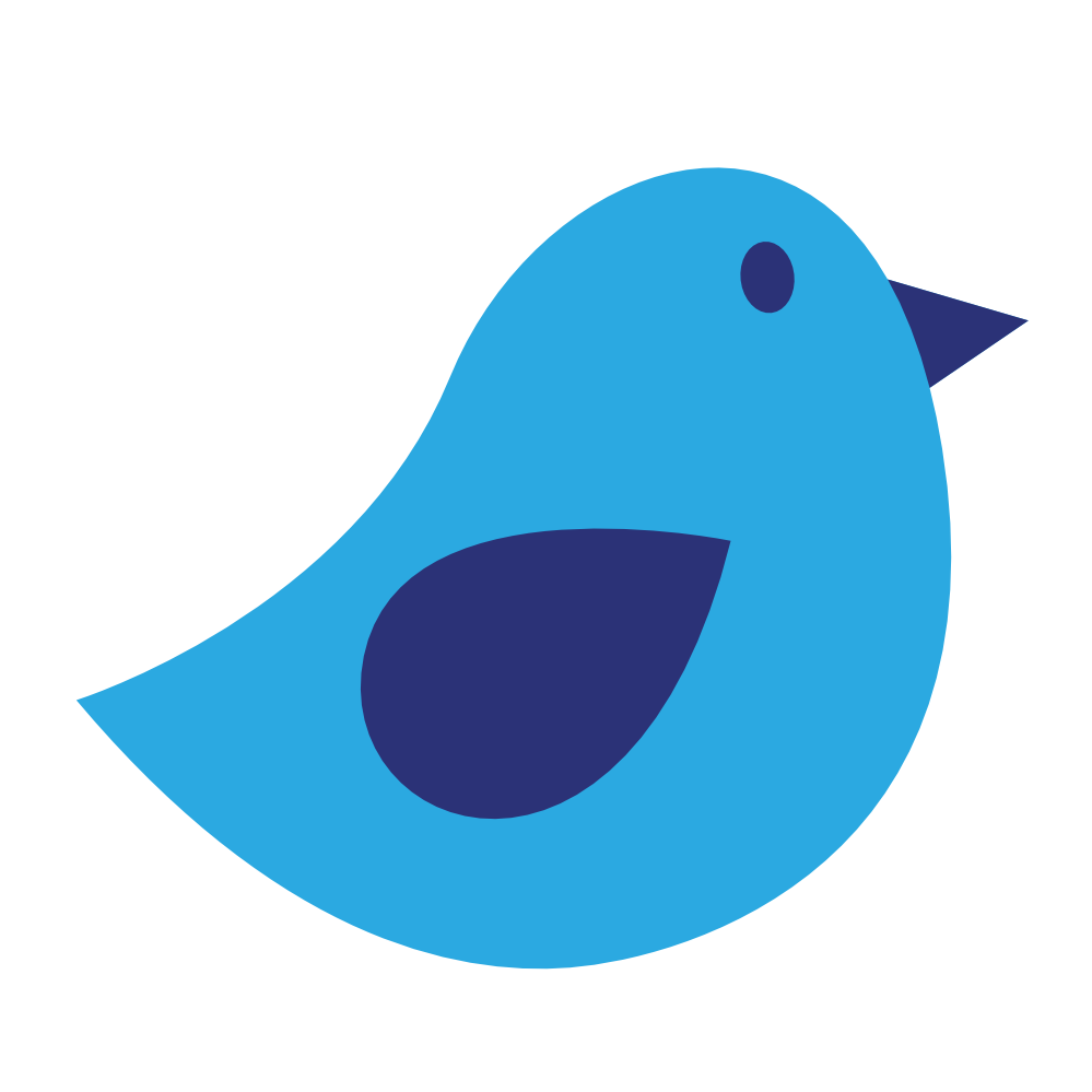 Twitter Logo Vector - Clipart library