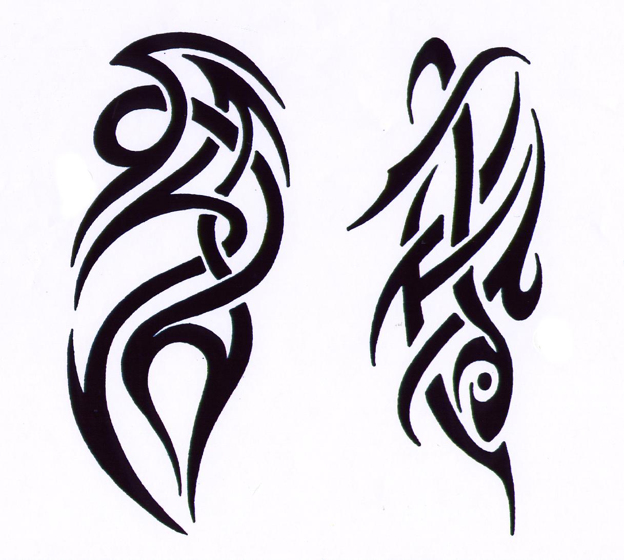 tribal musical tattoos