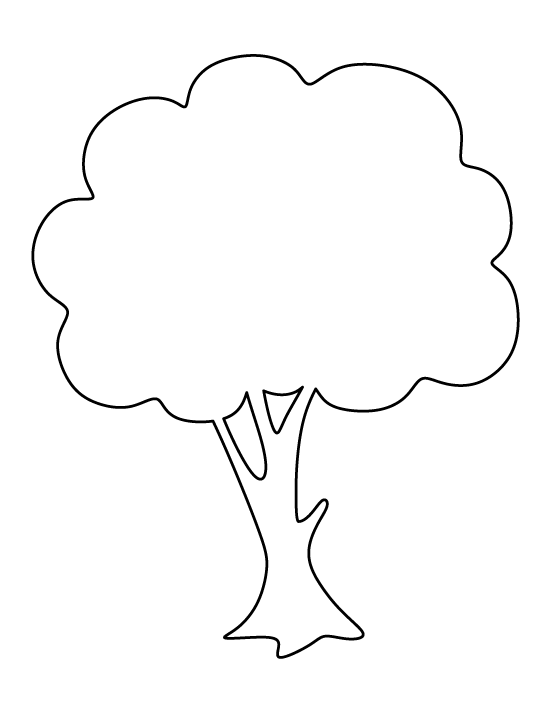 Free Stencil Of A Tree Outline, Download Free Stencil Of A Tree Outline png images, Free