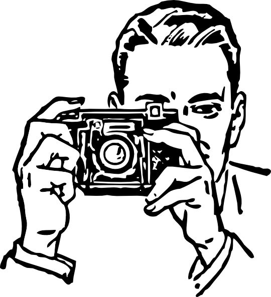 Man With A Camera Clip Art at Clipart library - vector clip art online 