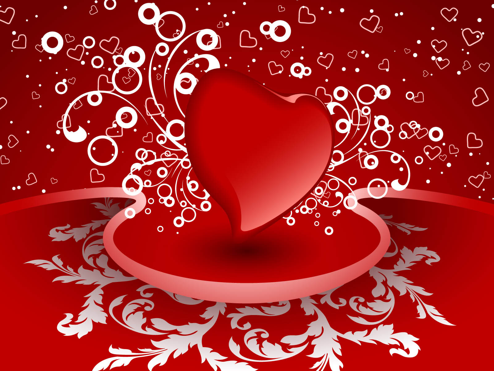 love heart wallpaper for facebook