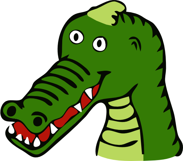 Cartoon Crocodile Clip Art at Clipart library - vector clip art online 