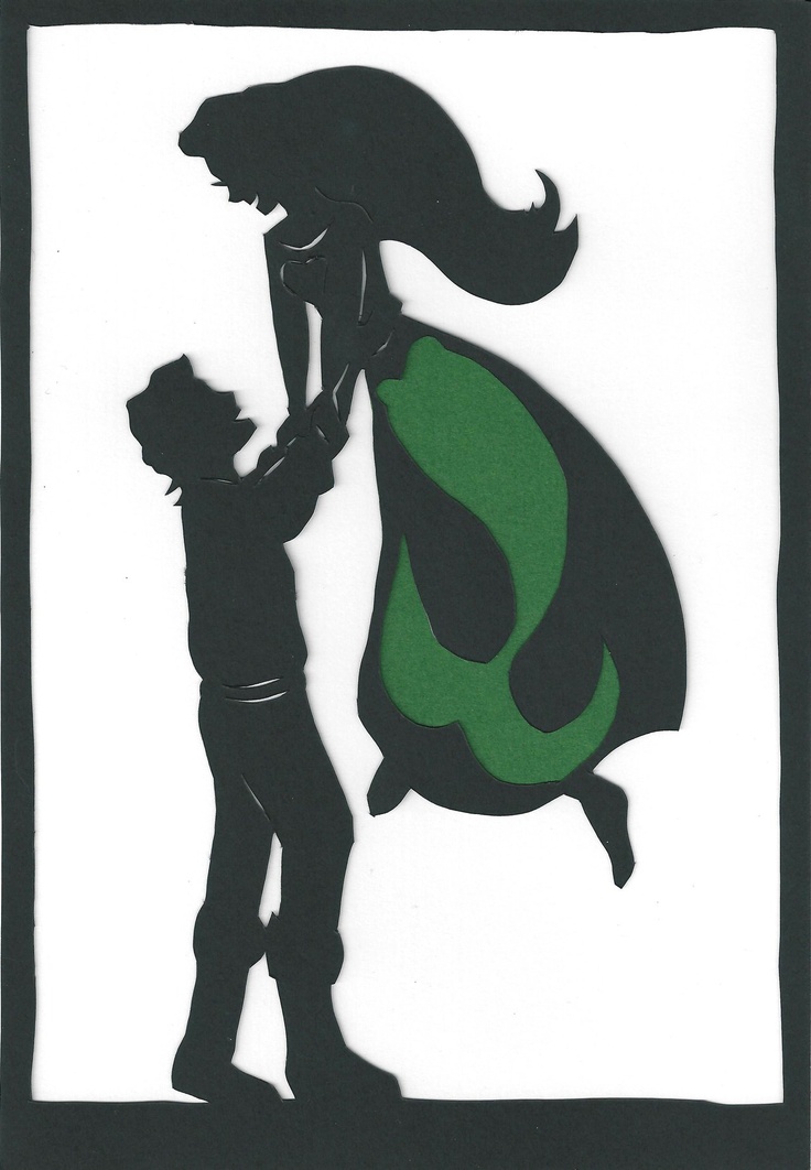 The Little Mermaid paper silhouette | Disney Love | Clipart library