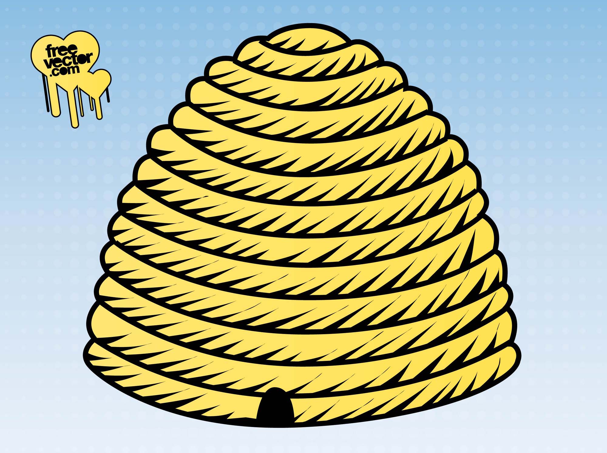 honeycomb beehive cartoon - Clip Art Library