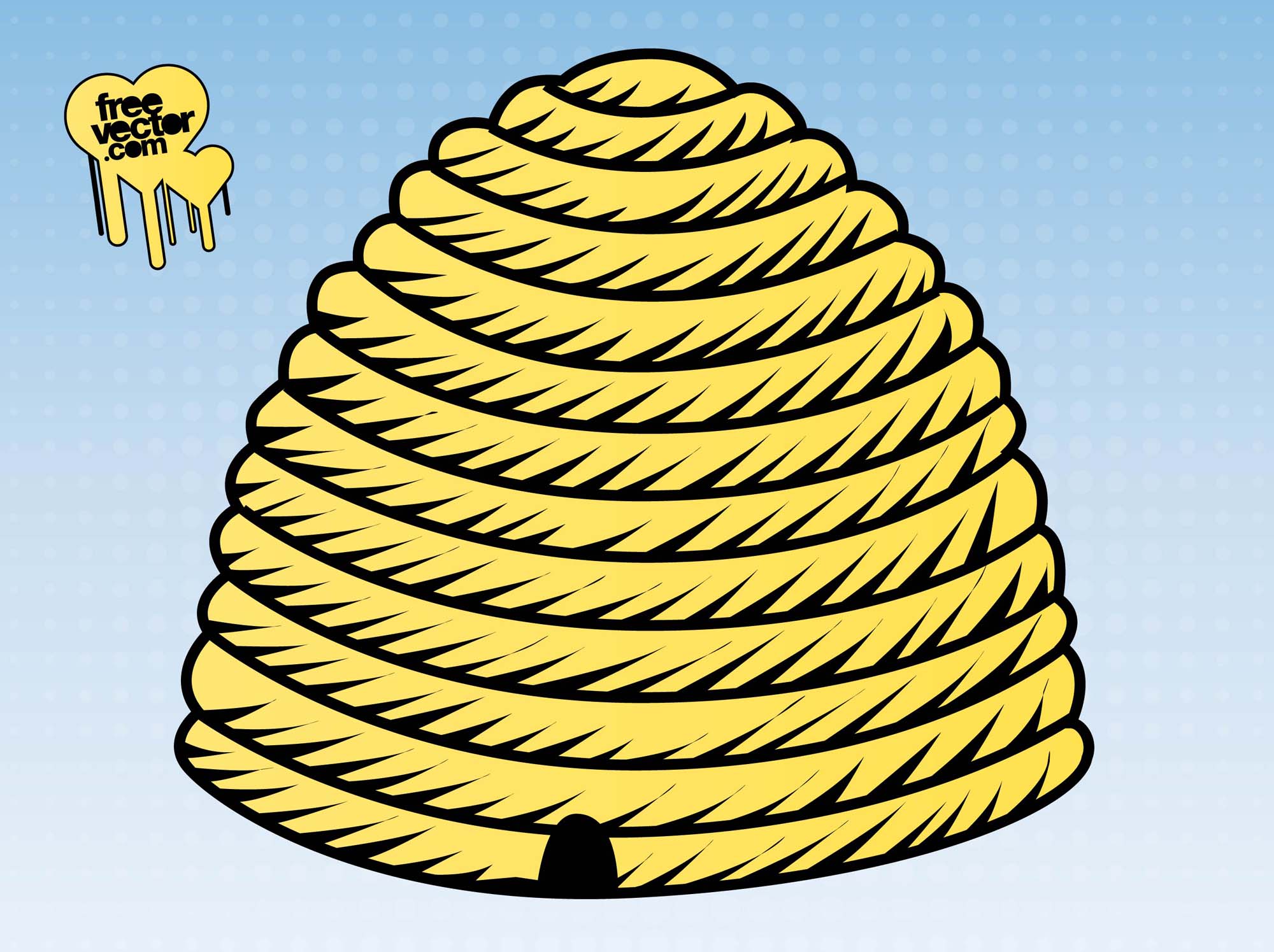 beehive cartoon Clip Art Library