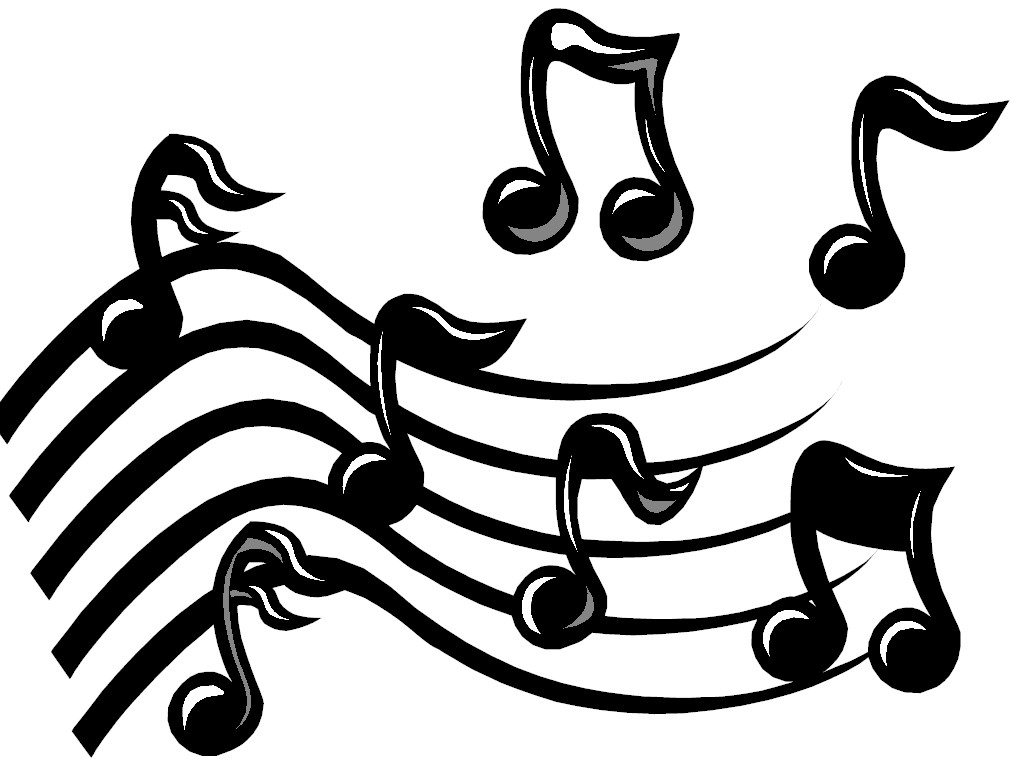 Music Notes On Staff Clipart