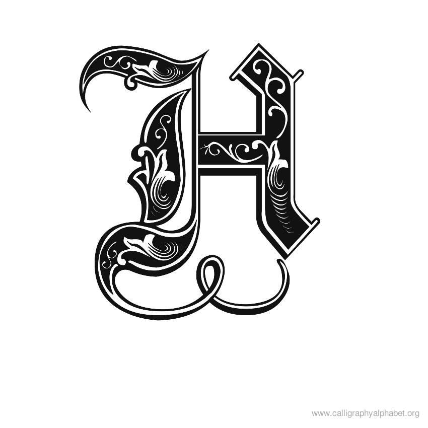 gothic-calligraphy-alphabet-h