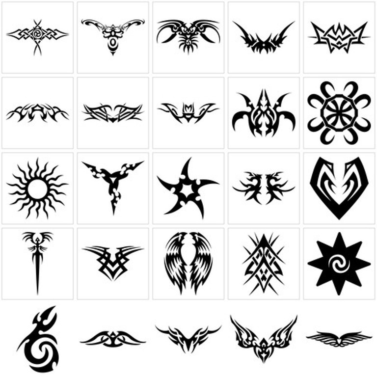 tribal tattoo designs - Clip Art Library