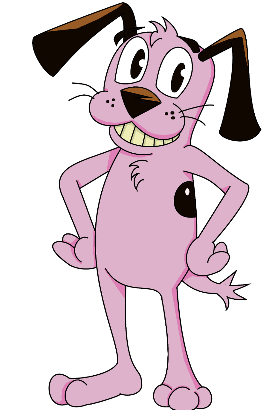 Courage the Cowardly Dog::. by RaeLogan on Clipart library