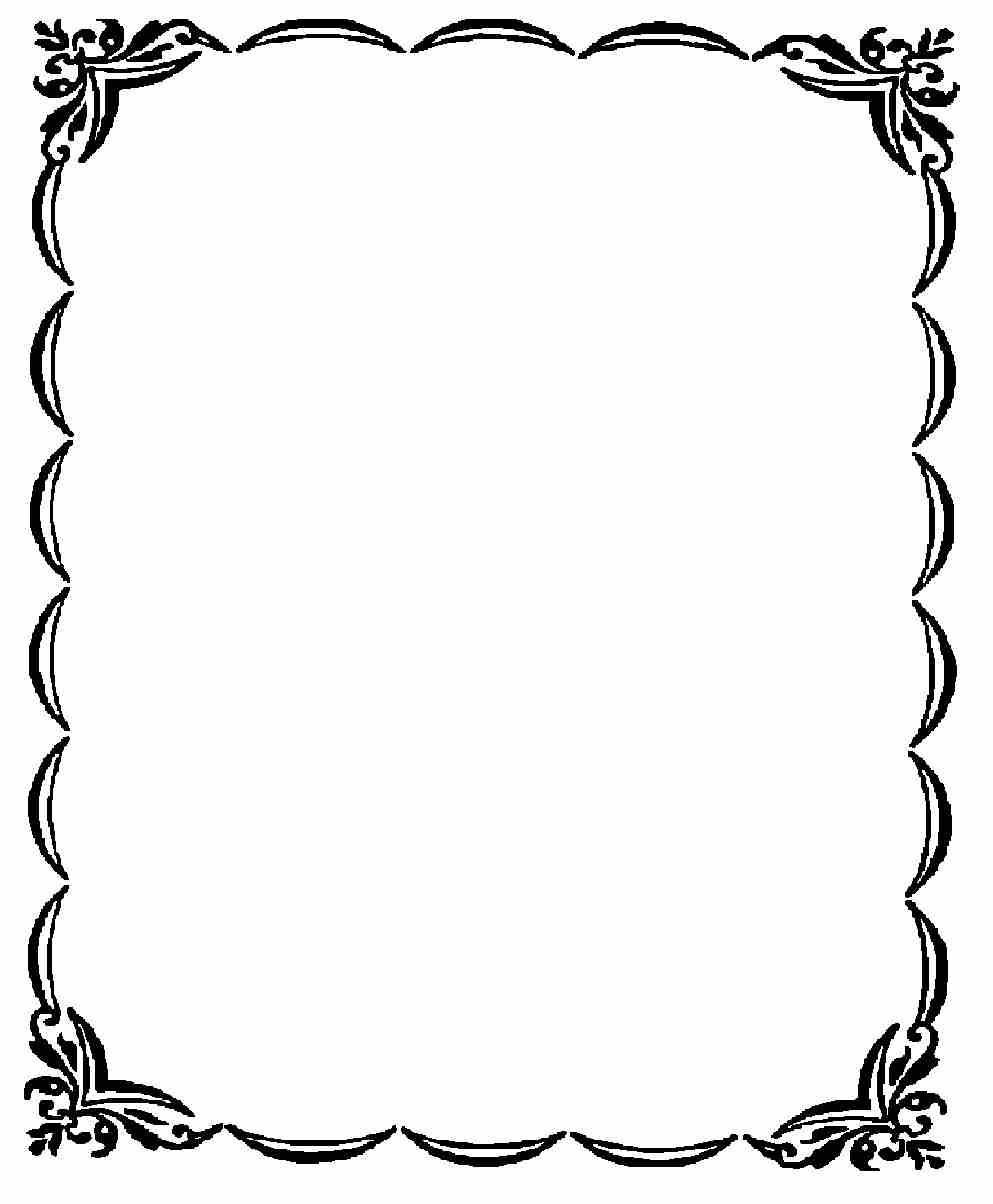 picture-frame-border-black-and-white