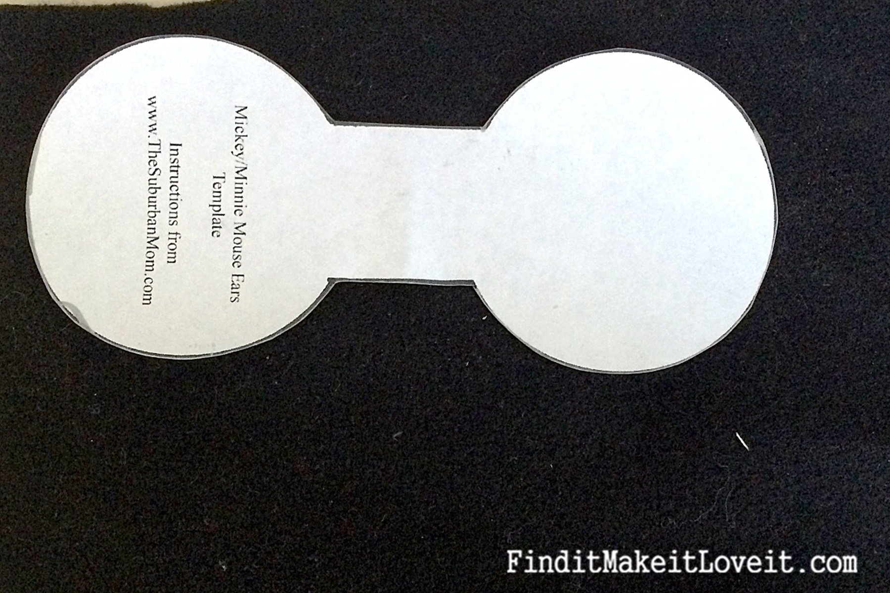 DIY Mickey or Minnie Mouse Ears - Find it, Make it, Love it