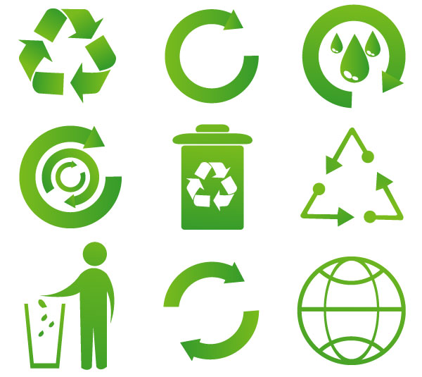 Recycle Icon - 123FreeVectors | Clip Art | Download Free vector 