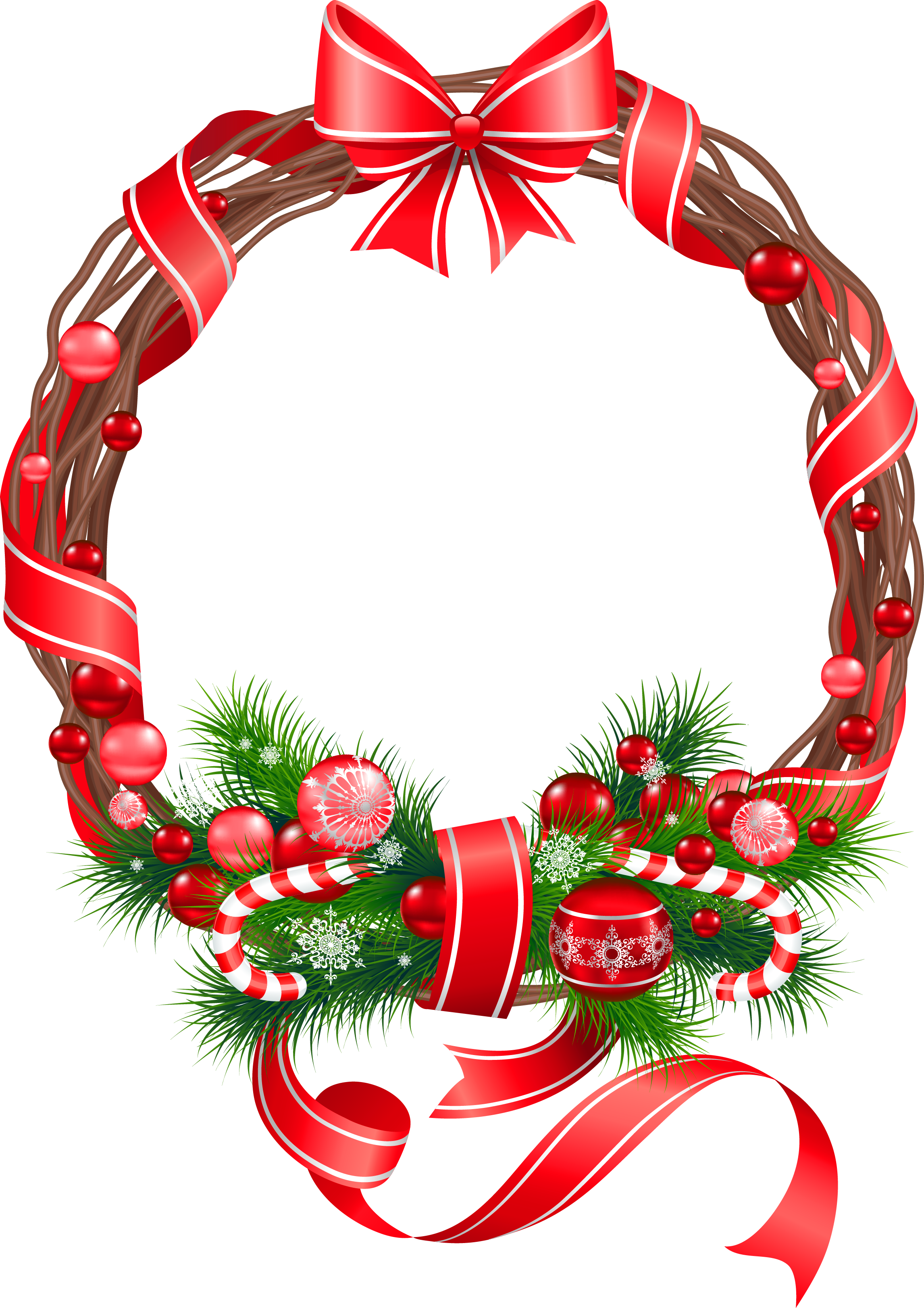 Christmas Wreaths Clip Art Quotes Clip Art Library