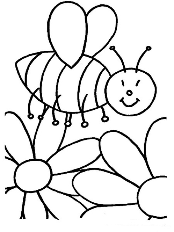 bumble bees coloring pages | Coloring Kids