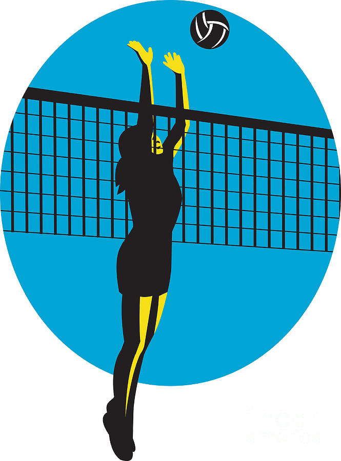 Volleyball Cartoon Clip Art