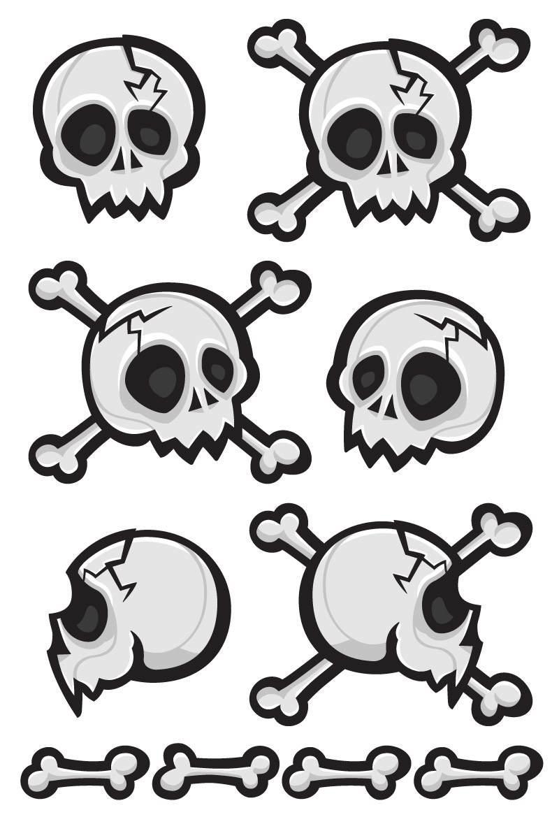 Free Cartoon Skulls, Download Free Cartoon Skulls png images, Free