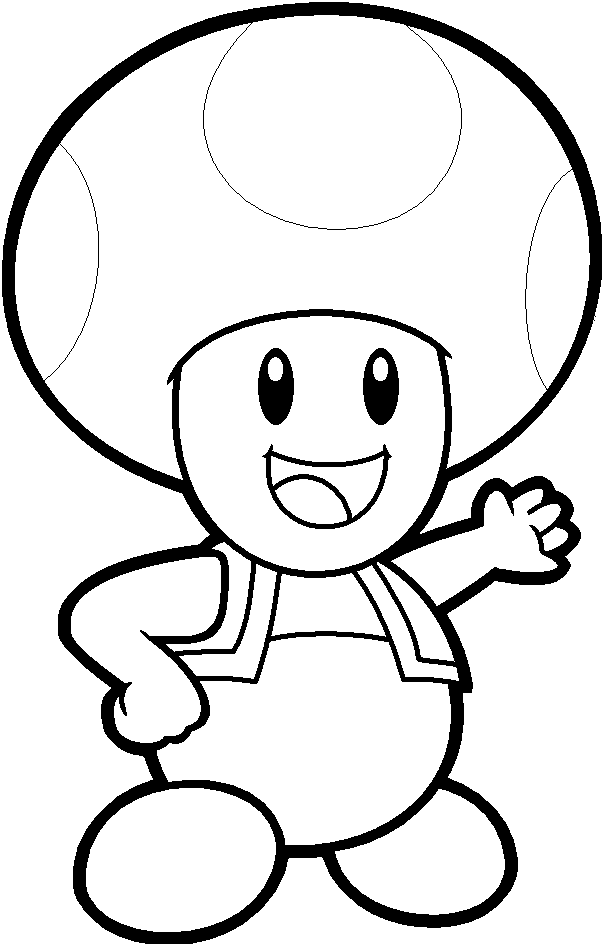 Toad Coloring by Blistinaorgin on Clipart library