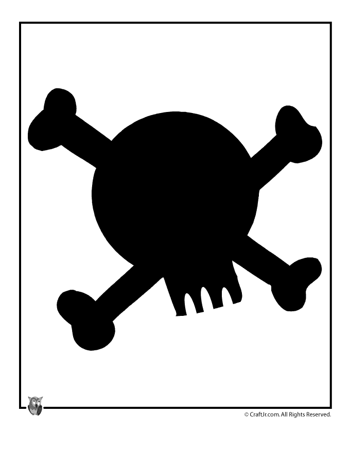 Skull Template for Halloween ? Crafthubs