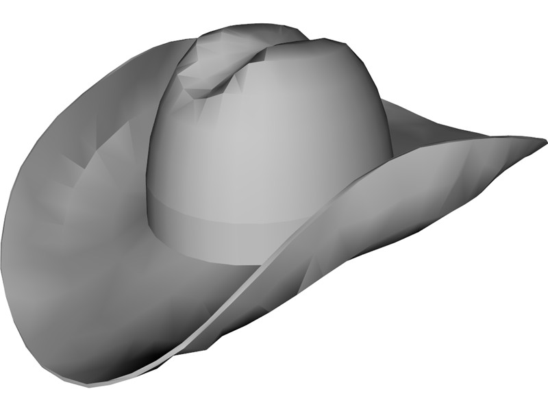 Cowboy Hat 3D Model Download | 3D CAD Browser