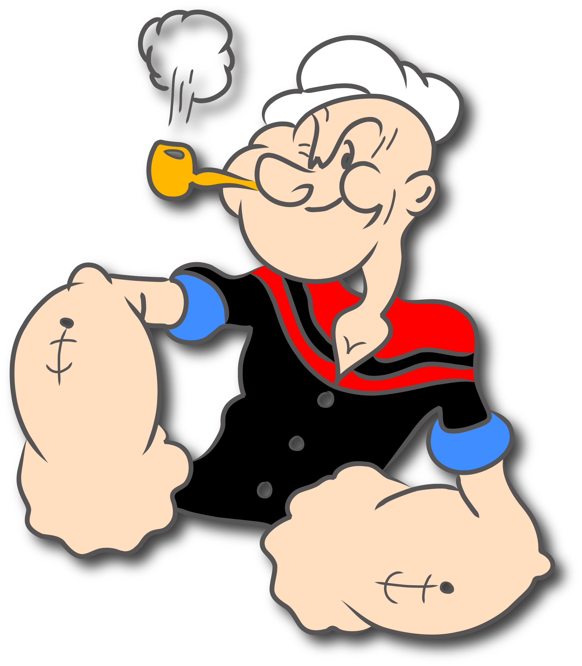 Popeye Face Png - Clipart library