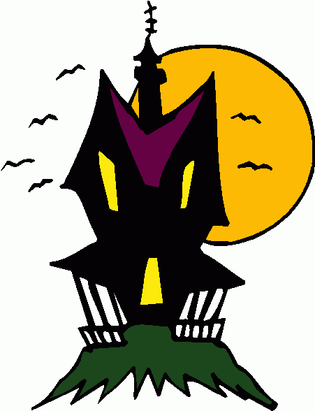 Haunted Houses Clipart - Clipart library