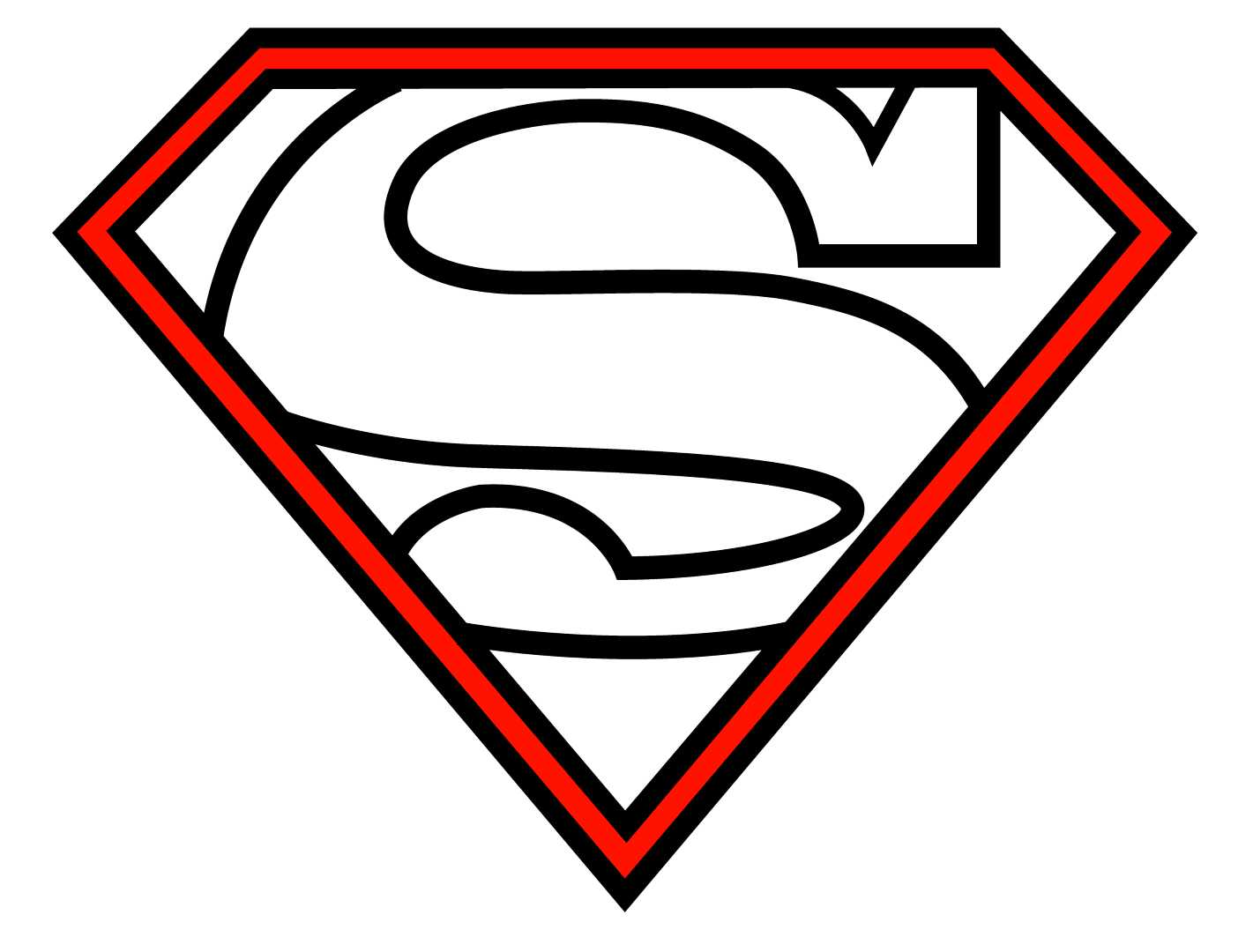 free-superman-symbol-outline-download-free-superman-symbol-outline-png