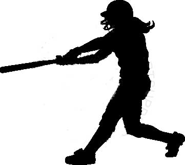 Pix For  Softball Pitcher Silhouette Clip Art