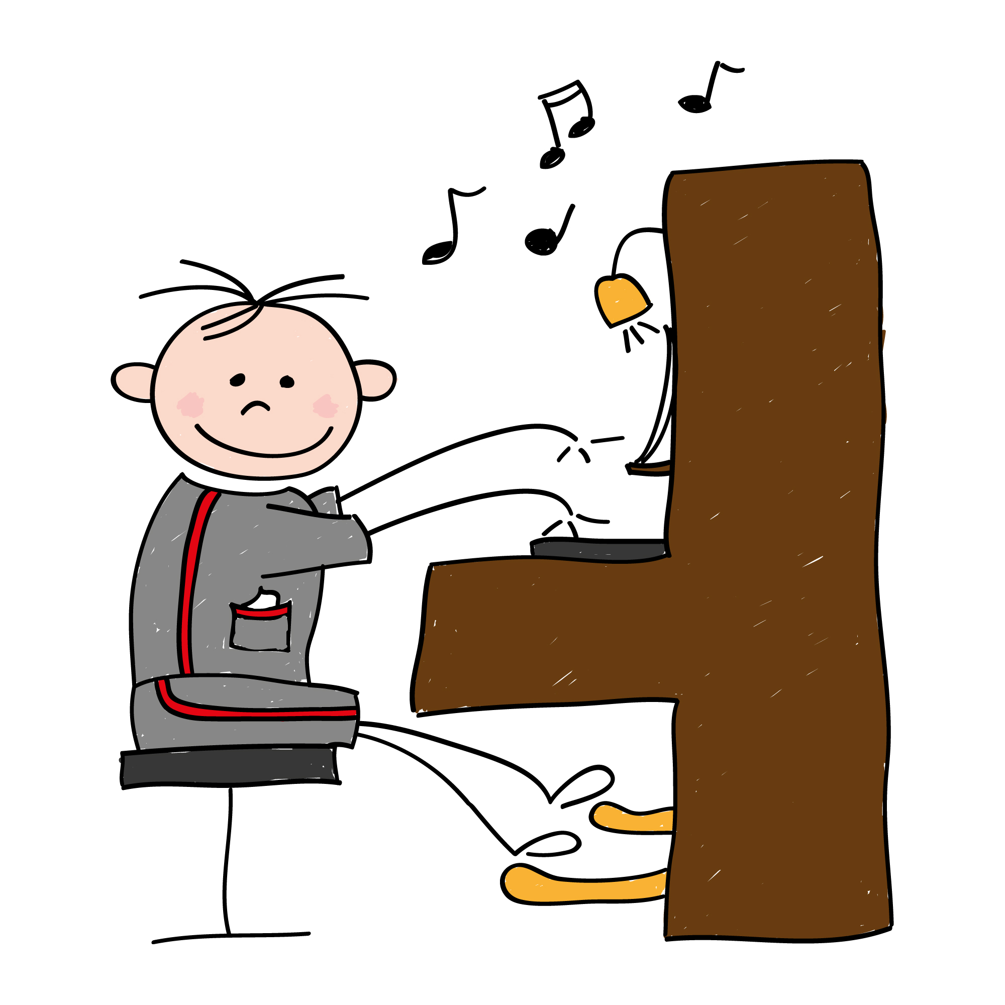 Free Piano Cartoon, Download Free Piano Cartoon png images, Free