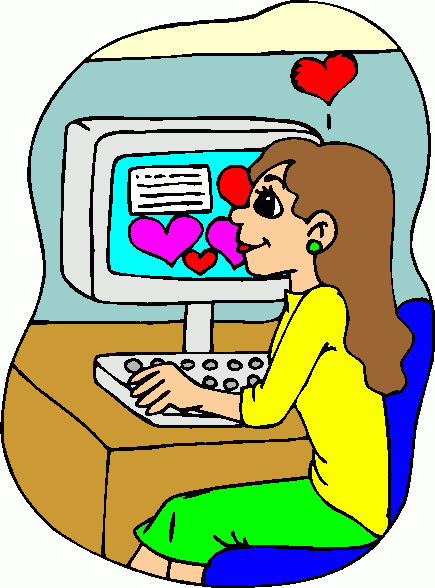 love-notes-on-computer-clipart clipart - love-notes-on-computer 