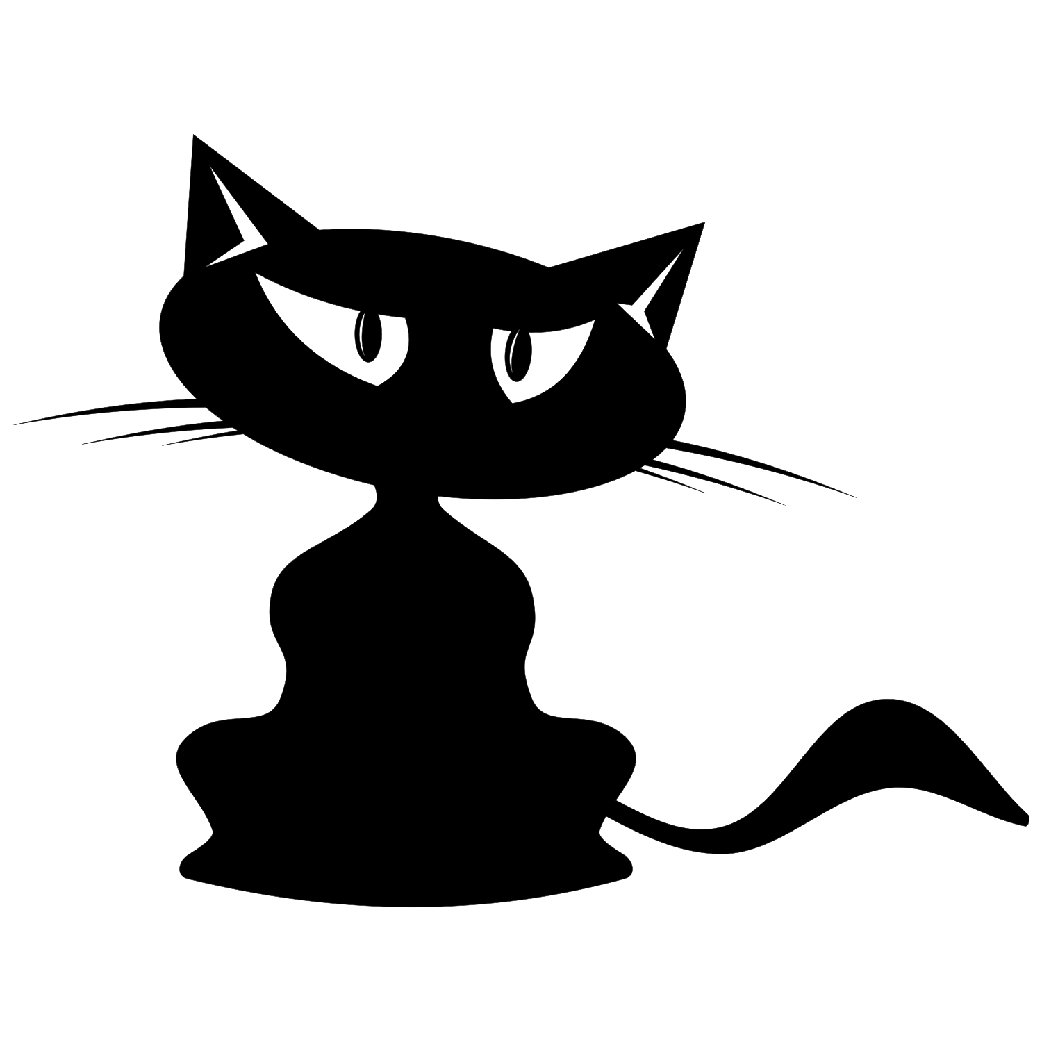 cartoon cat vector - Clip Art Library