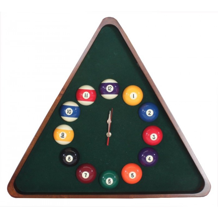8 Ball Triangle Wall Clock 21 Inch | Buy Online