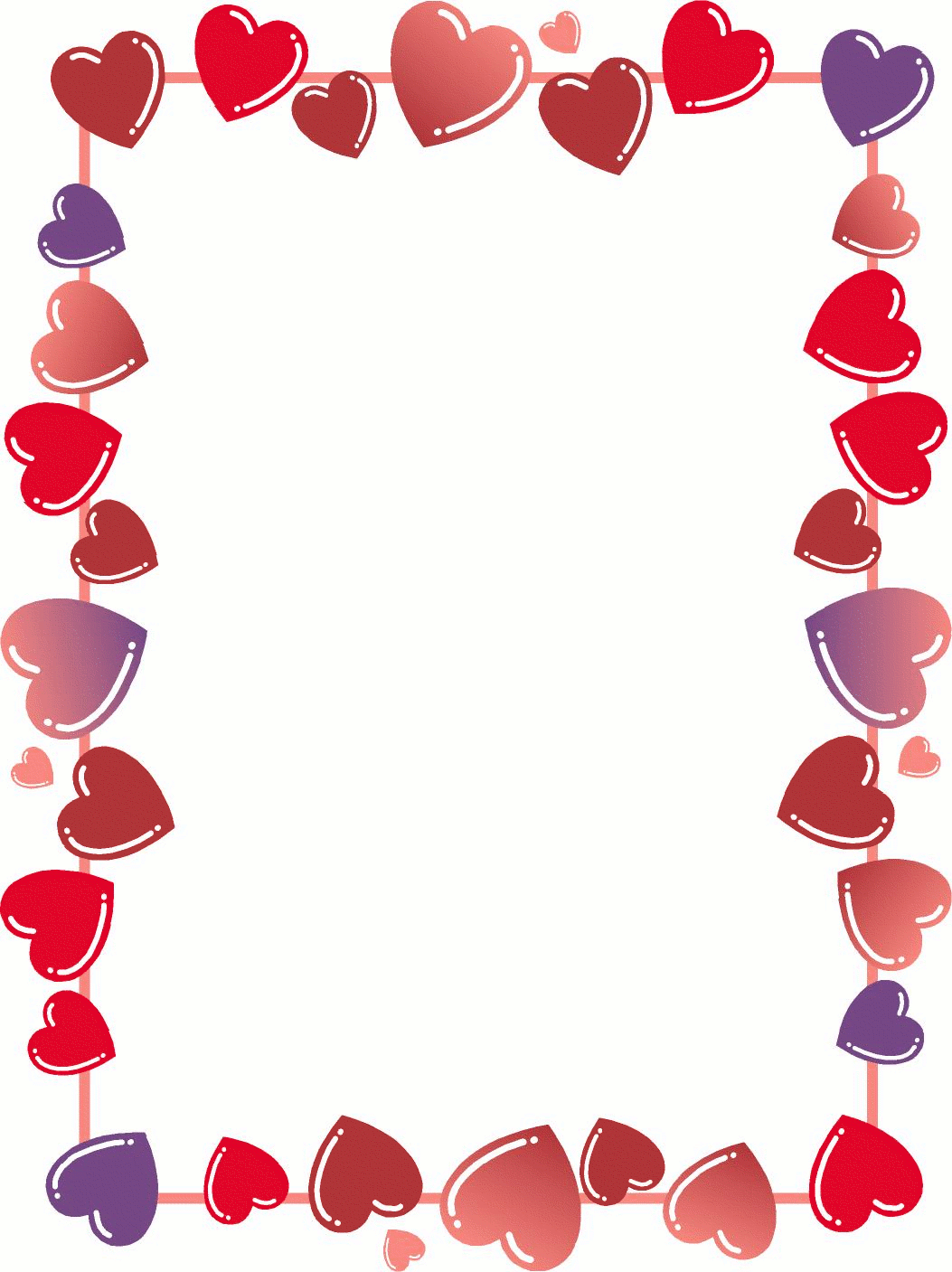 Free Heart Border For Word Download Free Heart Border For Word Png