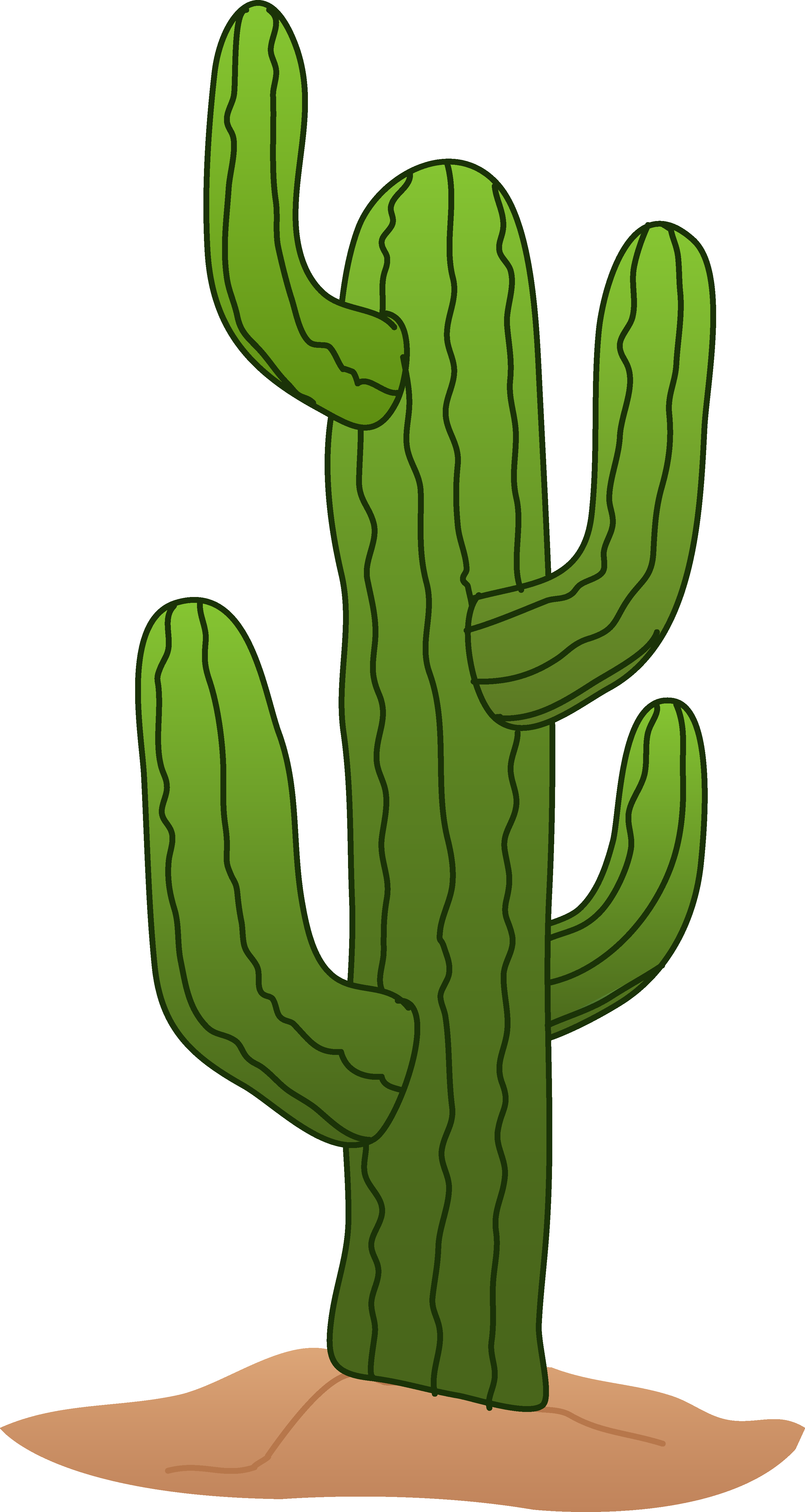 Cactus Clipart Design - Free Clip Art