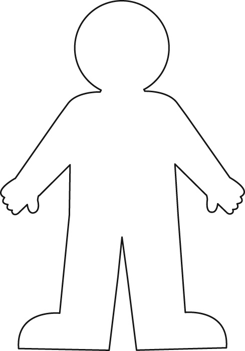 Free Blank Person Template Download Free Clip Art Free