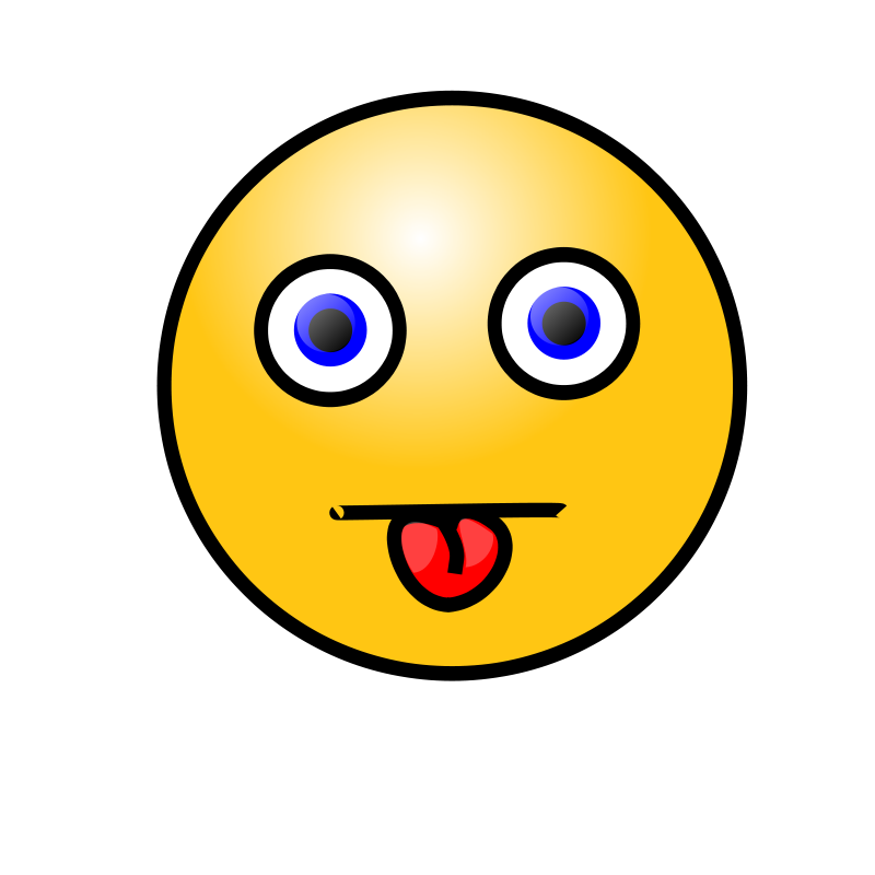 Clipart - Emoticons: Tongue Out