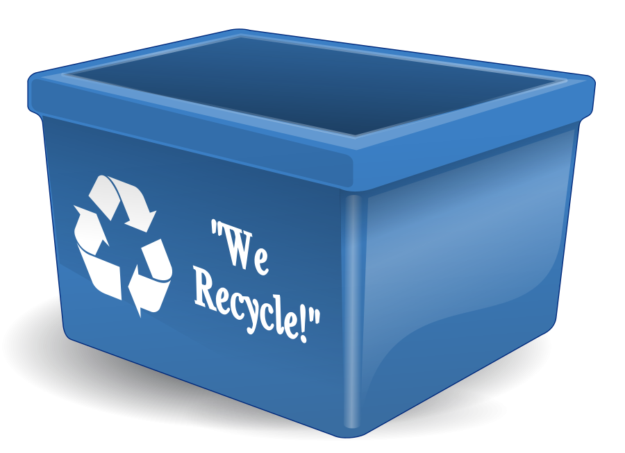 Recycling Bin Clipart, vector clip art online, royalty free design 
