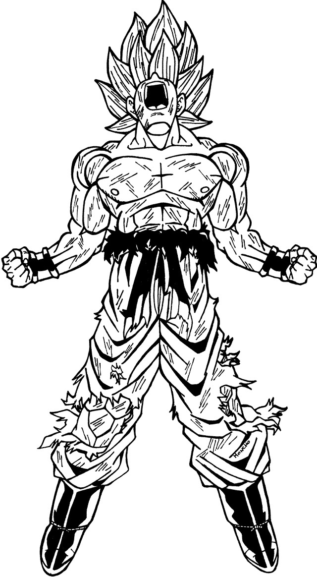 Free Goku Black And White Drawing, Download Free Goku Black And White  Drawing png images, Free ClipArts on Clipart Library
