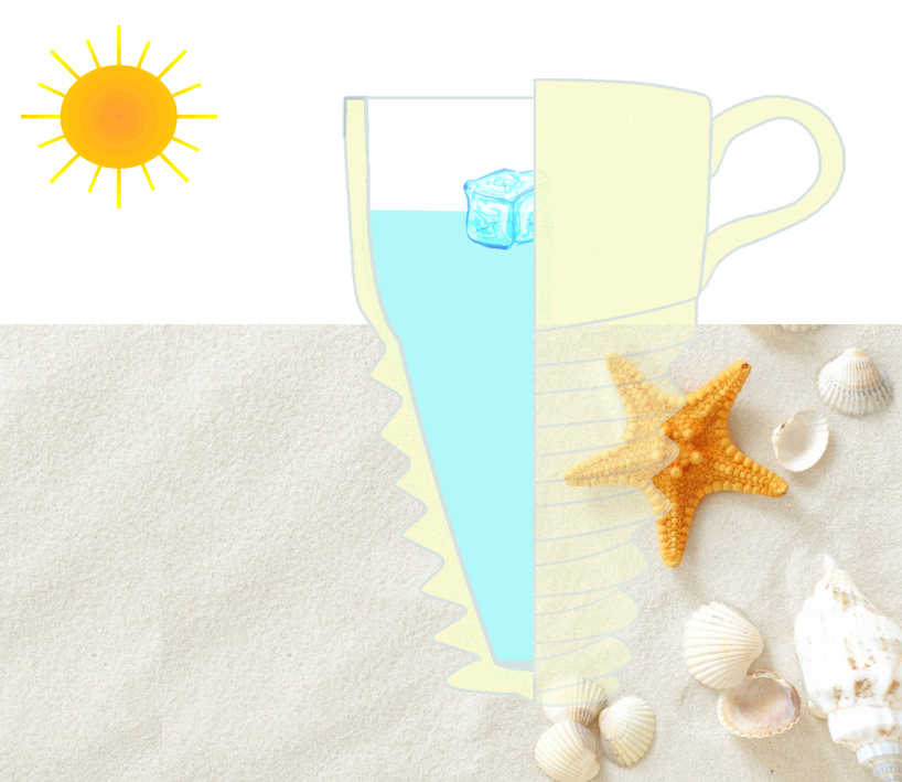 Minji Jung's beach friendly Screw Cup | DesignFaves
