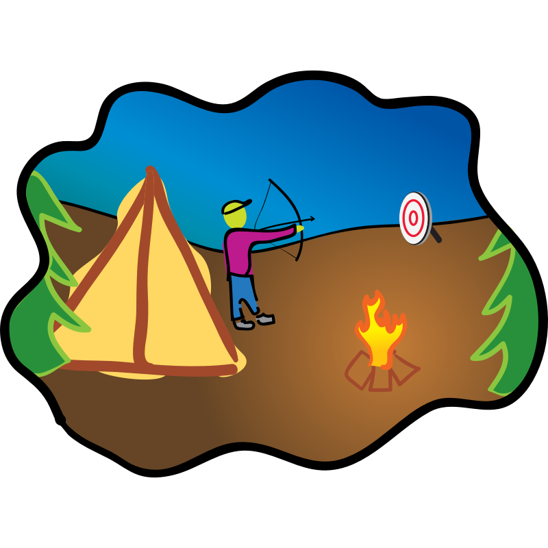 camping clipart free download - photo #31