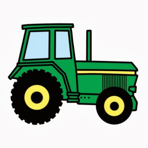 yellow tractor clipart - photo #35