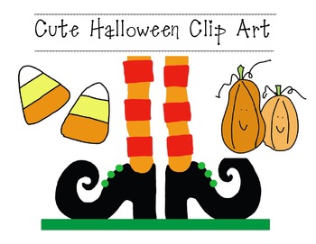Cute Happy Halloween Clipart