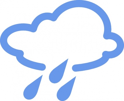 Rainy Weather Symbols clip art vector, free vectors - Clipart library 