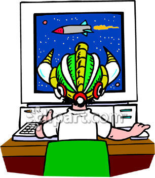 Computer Games Clipart - Gallery