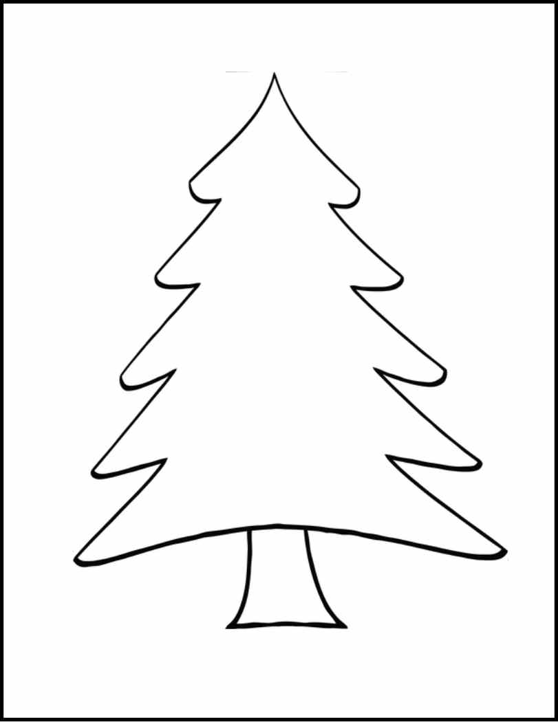 Free Christmas Tree Line Drawing, Download Free Clip Art, Free Clip Art on Clipart Library