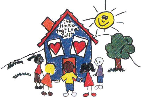 Cartoon-House-and-Children.gif - Yarnton Preschool