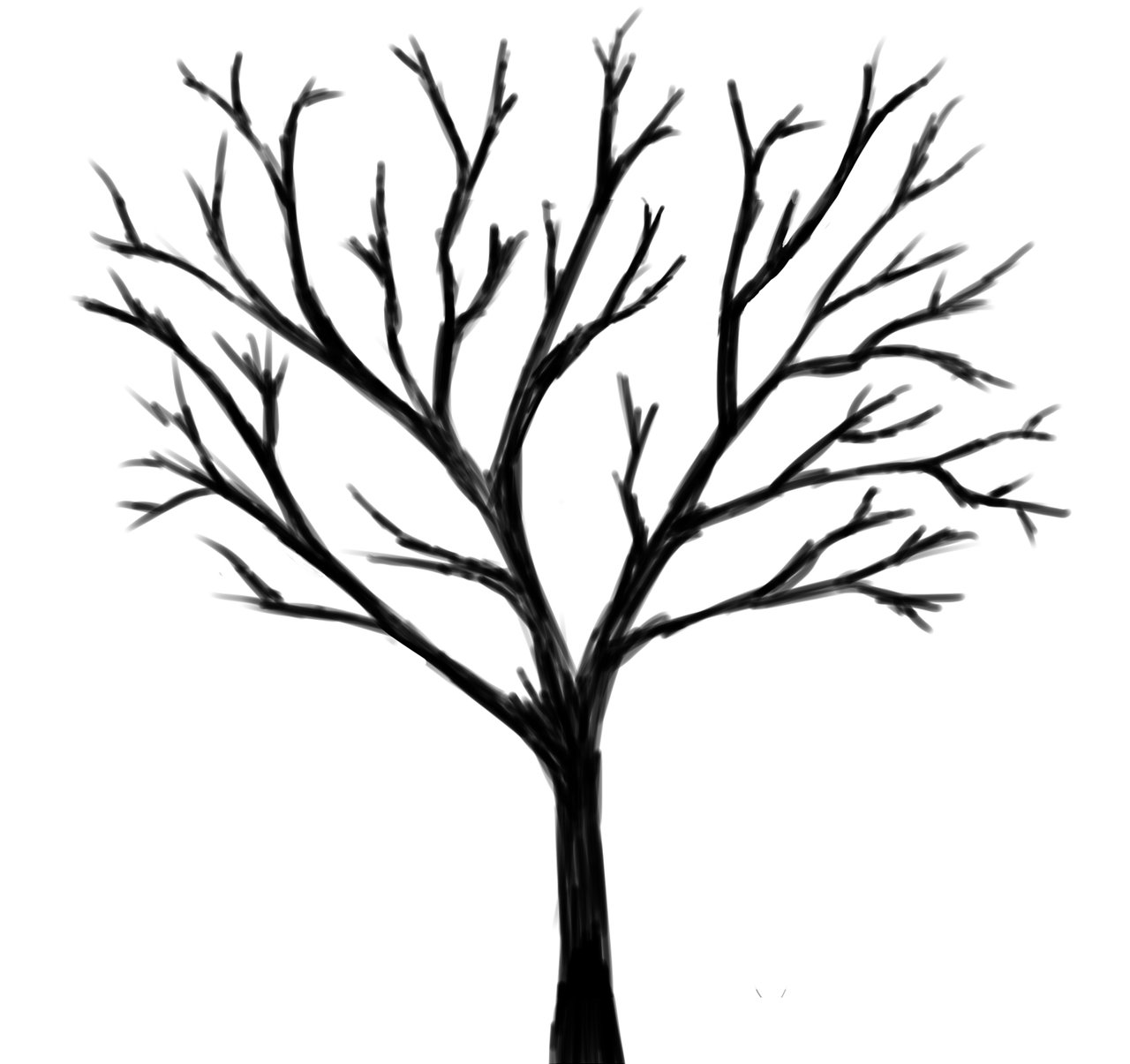 Lone Black Tree by SkullCroos on Clipart library