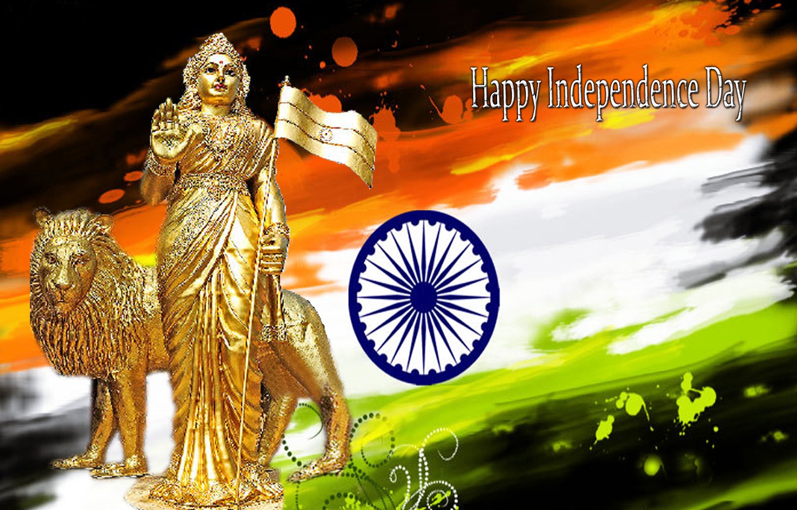 bharat mata independence day - Clip Art Library