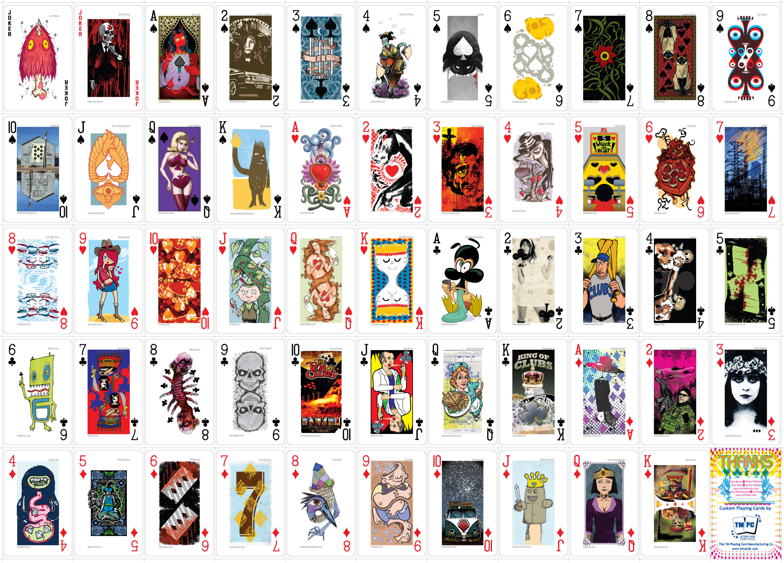 Gig Poster Playing Cards | Design Work Life