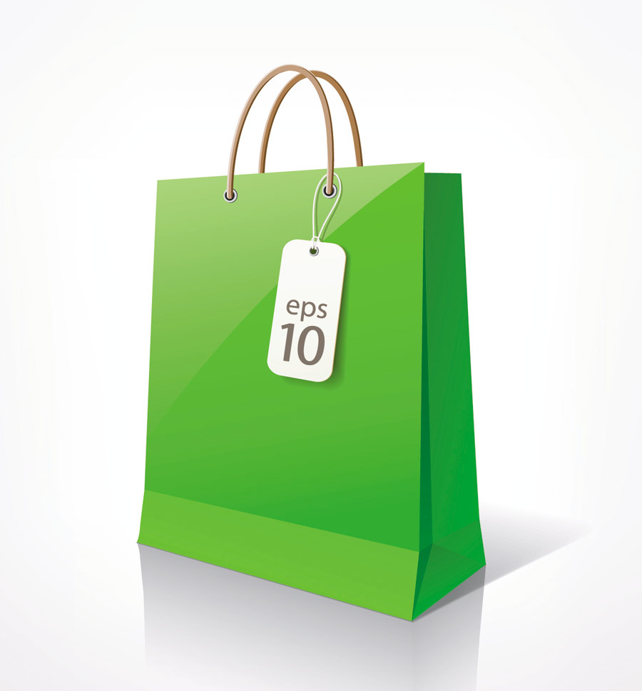 Shopping Bag Vector Free Download - Clipart library
